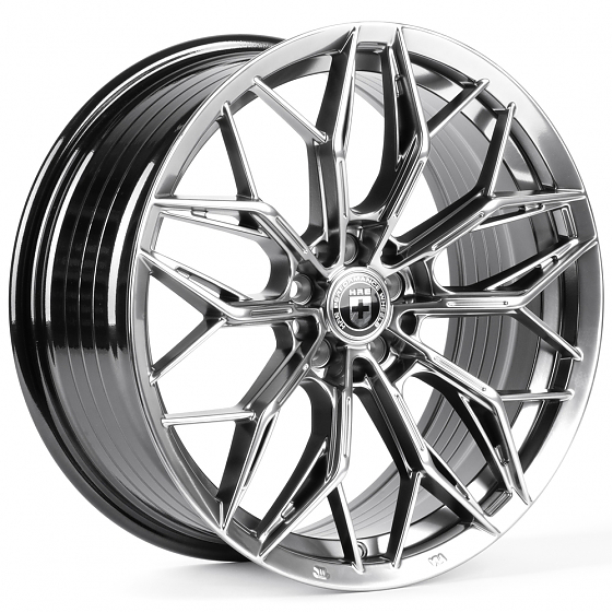 Литые диски 82423 HRE XF209 18 J8 ET40 5x100 73.1 серебро тёмное: Фото 4