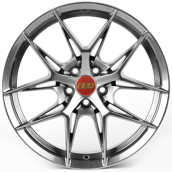 Литые диски 82486 BBS XF016 17 J7.5 ET35 5x112 66.45 серебро тёмное: Фото 1